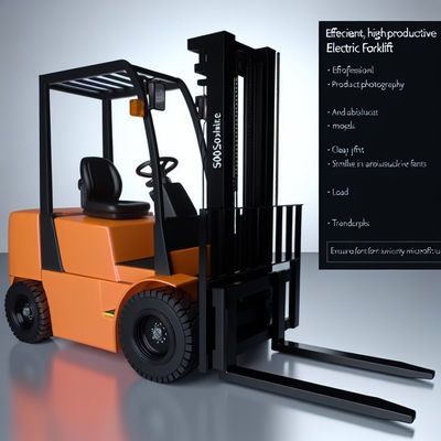 5000kgs Load Capacity Electric Forklift 3m Lifting Height For Increased Productivity And Efficiency