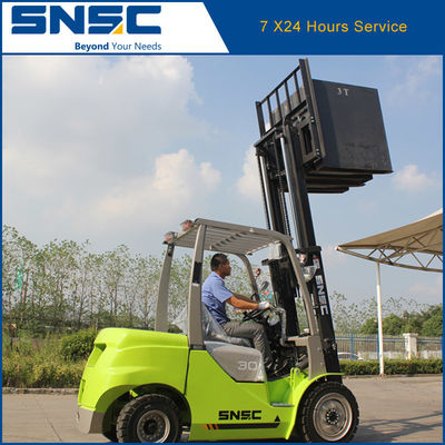 SNSC Camioneta elevadora diésel de 3 toneladas China Xc490 Camión elevadora diésel