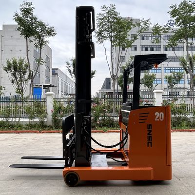 SNSC 2000kg Camión eléctrico de alcance con motor de CA con triplex de mástil de 7.5m