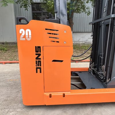 SNSC 2000kg Camión eléctrico de alcance con motor de CA con triplex de mástil de 7.5m