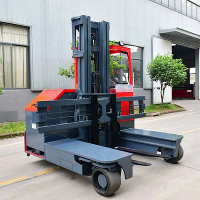 3000 kg 5000 kg montacargas multidireccionales de material largo 4 camiones de alcance direccional