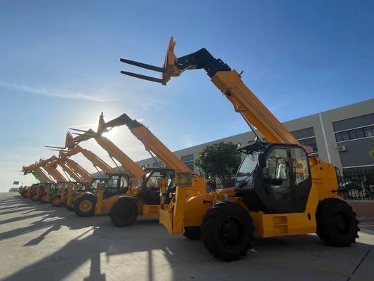 Motor diésel de 4 toneladas Telemanejadora SNSC carretilla elevadora telescópica