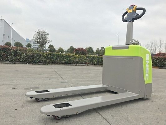 Lithium Battery Powered Pallet Jack 1.5ton Camión de paletas eléctricas Verde