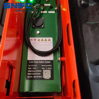 1.5 toneladas 2 toneladas Camión de paletas motorizado con conector eléctrico para paletas