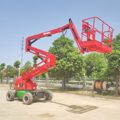 SNSC Telescopic Boom Lifts Telescoping Man Lift para la construcción