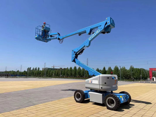 230 kg de carga elevador automotriz articulado para el almacén de alimentos