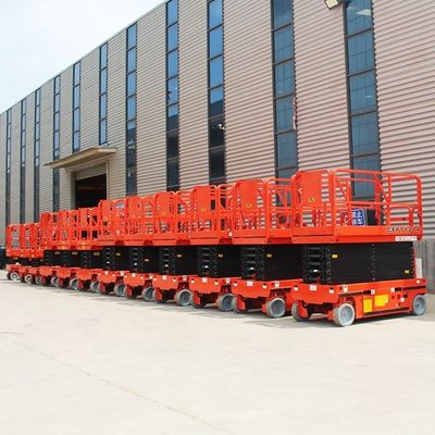 Plataforma de trabajo de elevación de tijeras OEM 1T - 5T Plataforma eléctrica de tijeras de carga