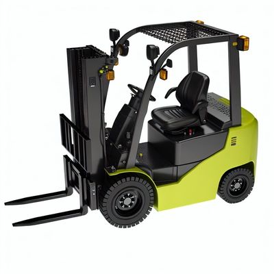 Solid Rubber / Polyurethane Tyre Electric Pallet Jack Forklift , Electric Reach Truck Shimadzu Pump