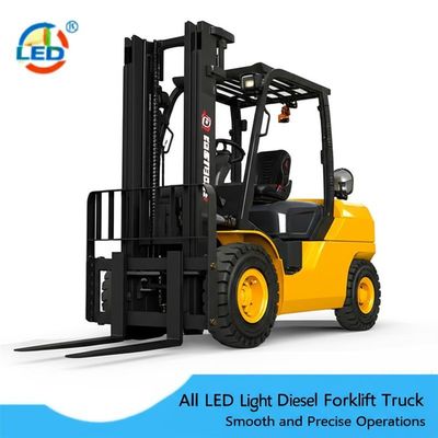 All LED Light Diesel Forklift Truck for Smooth and Precise Operations